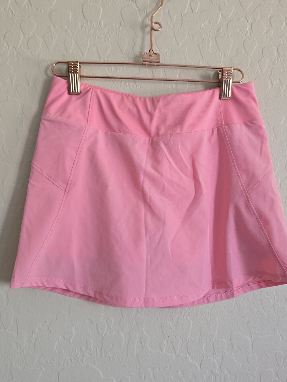Swannies Girls Golf Sandy Skort Youth Large Pink Skirt With Shorts